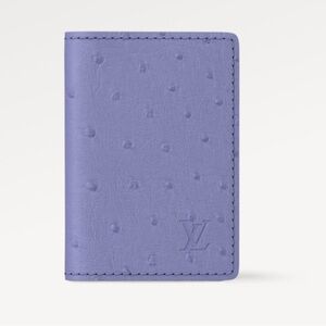 Louis Vuitton Lavender Leather Card Holder